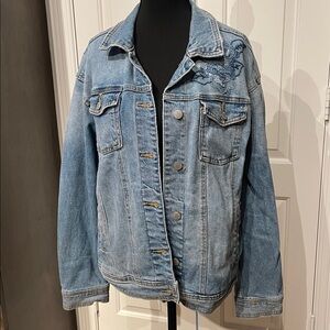 Universal Thread Light Blue Denim Jacket (E)